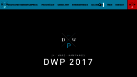 What Deutscher-werbefilmpreis.de website looked like in 2017 (6 years ago)