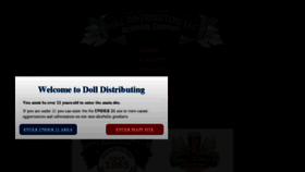 What Dolldistributing.com website looked like in 2017 (8 years ago)