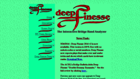 What Deepfinesse.com website looked like in 2017 (7 years ago)