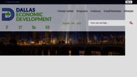 What Dallas-ecodev.org website looked like in 2017 (6 years ago)