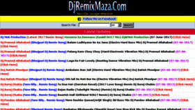 What Djremixmaza.com website looked like in 2017 (6 years ago)