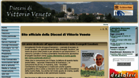 What Diocesivittorioveneto.it website looked like in 2017 (6 years ago)