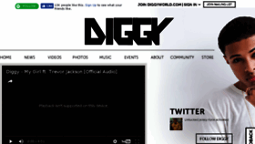What Diggyworld.com website looked like in 2017 (6 years ago)