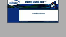 What Demo.streamingwizard.com website looked like in 2017 (6 years ago)