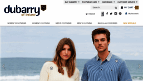 What Dubarry.ie website looked like in 2017 (6 years ago)