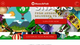 What Dev.munchpak.com website looked like in 2017 (6 years ago)