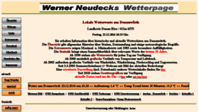 What Don-wetter.de website looked like in 2017 (6 years ago)