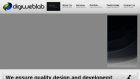 What Digiweblab.com website looked like in 2017 (8 years ago)
