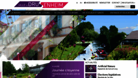 What Drusenheim.fr website looked like in 2017 (6 years ago)