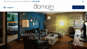 What Domainhotelsv.com website looked like in 2017 (6 years ago)