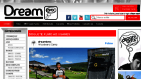 What Dreambmx.com.br website looked like in 2017 (6 years ago)