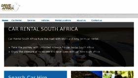 What Driveafrica.co.za website looked like in 2017 (6 years ago)