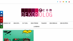 What Dekorolog.com website looked like in 2017 (6 years ago)