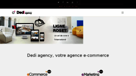 What Dedi-agency.com website looked like in 2017 (6 years ago)