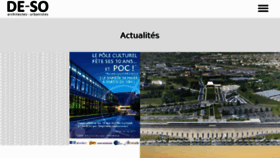 What Deso-architecture.com website looked like in 2017 (8 years ago)