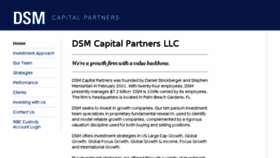 What Dsmcapital.com website looked like in 2017 (6 years ago)