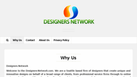 What Designers-network.com website looked like in 2017 (6 years ago)