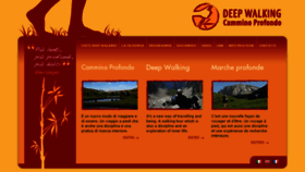 What Deepwalking.org website looked like in 2017 (6 years ago)