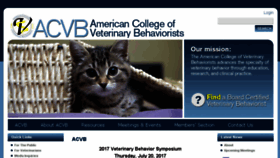 What Dacvb.org website looked like in 2017 (6 years ago)