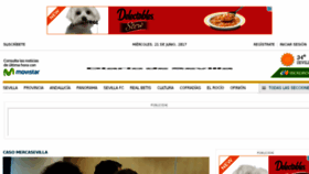 What Diariodesevilla.com website looked like in 2017 (6 years ago)