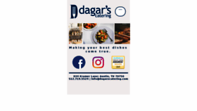 What Dagarscatering.com website looked like in 2017 (6 years ago)