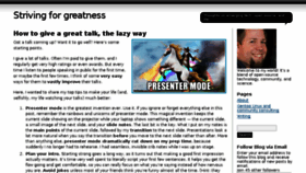 What Dberkholz.com website looked like in 2017 (8 years ago)