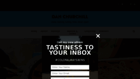 What Danielchurchill.com.au website looked like in 2017 (6 years ago)