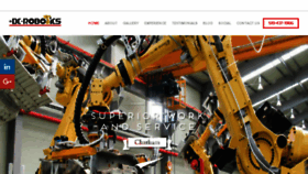 What Dcrobotics.ca website looked like in 2017 (8 years ago)