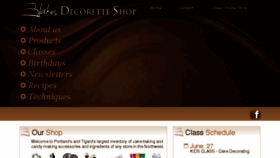 What Decoretteshop.com website looked like in 2017 (6 years ago)