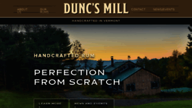 What Duncsmill.com website looked like in 2017 (6 years ago)