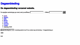 What Dagaanbieding.co website looked like in 2017 (6 years ago)