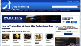 What Dog-obedience-training-review.com website looked like in 2017 (6 years ago)
