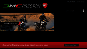 What Dmcmoto.co.uk website looked like in 2017 (8 years ago)