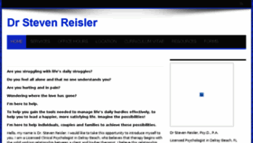 What Drstevenreisler.com website looked like in 2017 (6 years ago)