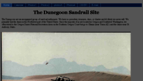 What Dunegoon.org website looked like in 2017 (6 years ago)