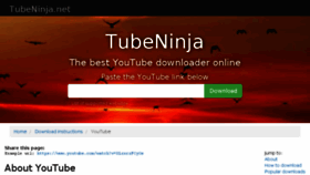 What Dlyoutube.com website looked like in 2017 (6 years ago)
