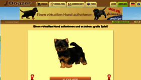 What Dogzer.de website looked like in 2017 (6 years ago)