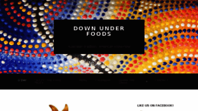 What Downunderfoods.com website looked like in 2017 (6 years ago)