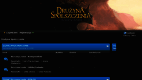 What Druzynaspolszczenia.pl website looked like in 2017 (6 years ago)