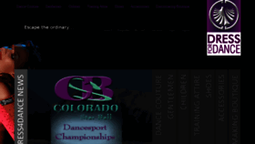 What Dress4dance.com website looked like in 2017 (6 years ago)