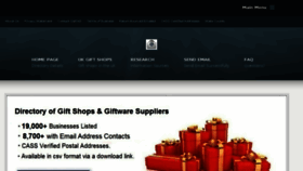 What Directoryofgiftshops.com website looked like in 2017 (6 years ago)