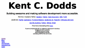 What Doddsfamily.us website looked like in 2017 (6 years ago)