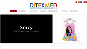 What Ditexmed.es website looked like in 2017 (6 years ago)