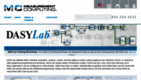 What Dasylab.com website looked like in 2017 (6 years ago)
