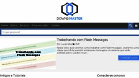 What Downsmaster.com website looked like in 2017 (6 years ago)