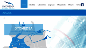 What Dyomedea.eu website looked like in 2017 (6 years ago)