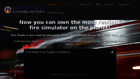 What Digitalcombustion.com website looked like in 2017 (6 years ago)