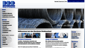What Dorstener-drahtwerke.de website looked like in 2017 (6 years ago)