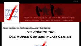 What Dmcommunityjazzcenter.org website looked like in 2017 (6 years ago)