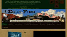 What Dougfine.com website looked like in 2017 (6 years ago)